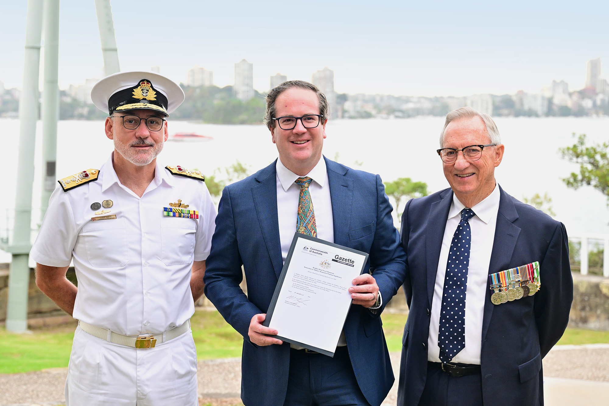 Bradleys Head honoured