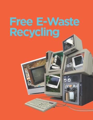 Free e-waste recycling